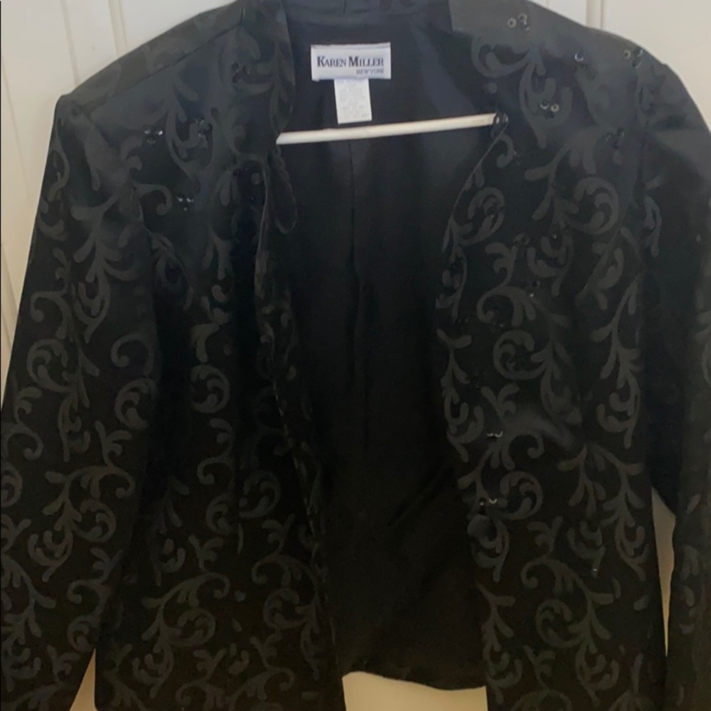 Karen Miller Black Blazer